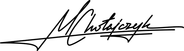 Michał Chołajczyk signature